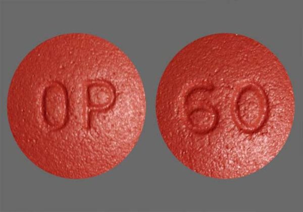 OxyContin 60 mg Canada OxyContin 60 mg extended-release tablets Canada – front and back view