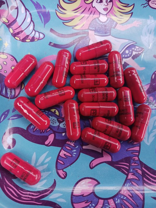 Hydromorph Contin 10 mg capsules front and back view Canada