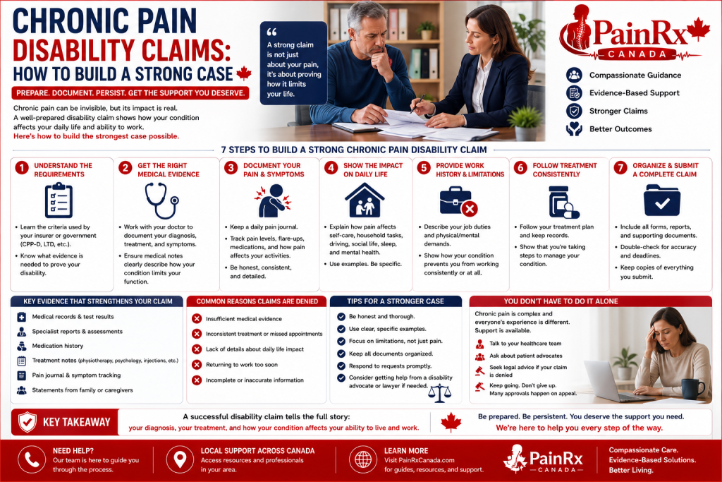 Chronic Pain Disability Claims How to Build a Strong Case PainRx Canada