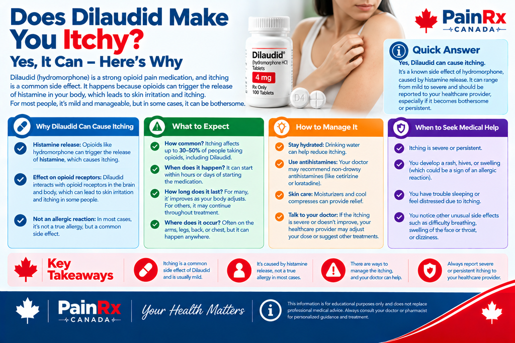 Does Dilaudid Make You Itchy? Hydromorphone Side Effects Guide