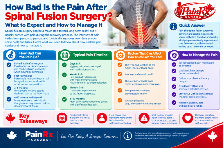 How Bad Is the Pain After Spinal Fusion Surgery? Recovery and Pain Management Guide