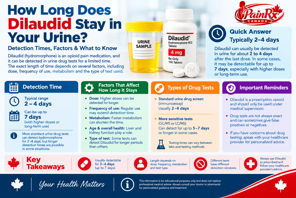How Long Does Dilaudid Stay in Your Urine? Detection Time Guide