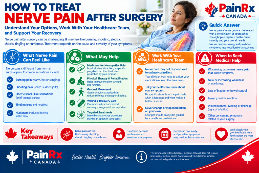 How to Treat Nerve Pain After Surgery? Treatment and Recovery Guide