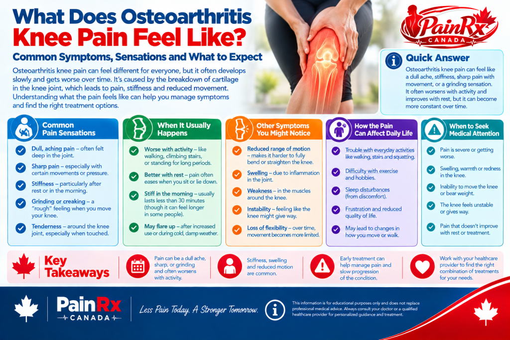 What Does Osteoarthritis Knee Pain Feel Like? Symptoms and Pain Guide
