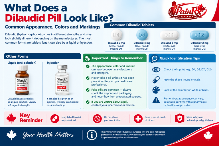 What Does a Dilaudid Pill Look Like? Hydromorphone Pill Identification Guide