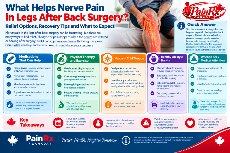What Helps Nerve Pain in Legs After Back Surgery? Relief and Recovery Guide